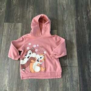 Gently worn H&M Chip & Dale hoodie size 5T/6